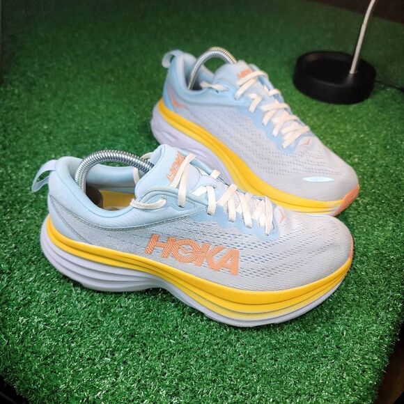 HOKA ONE ONE BONDI 8 - WOMEN'S RUNNING SHOES - SIZE 9B - Picture 2 of 9